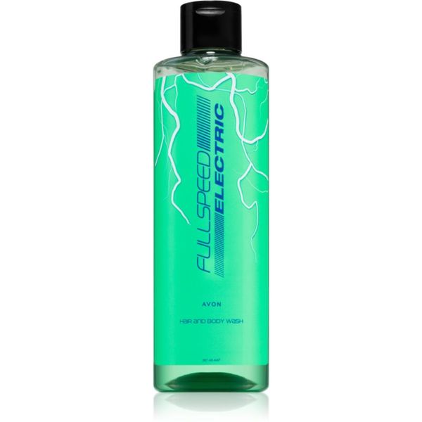 Avon Avon Full Speed Electric parfumirani gel za prhanje 2 v 1 za moške 250 ml