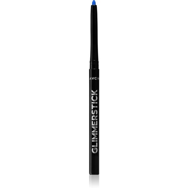 Avon Avon Glimmerstick svinčnik za oči z intenzivno barvo odtenek Azure Blue 0,28 g