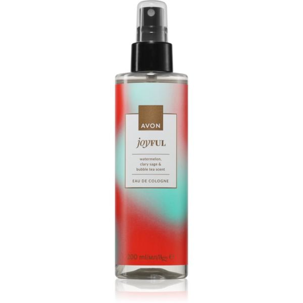 Avon Avon Joyful Watermelon & Clary Sage & Bubble Tea kolonjska voda za ženske 200 ml