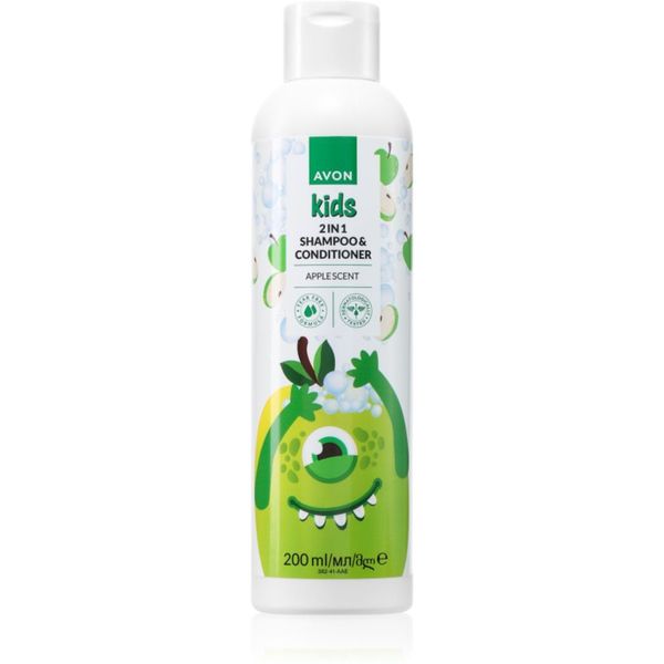Avon Avon Kids Apple šampon in balzam 2 v1 200 ml