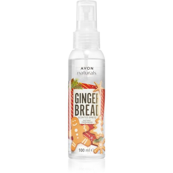 Avon Avon Naturals Ginger Bread osvežilno pršilo 3v1 100 ml