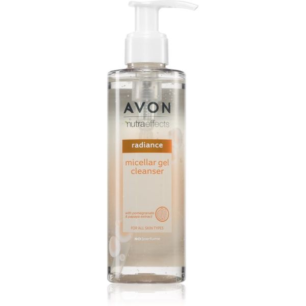 Avon Avon Nutra Effects Radiance micelarni čistilni gel za osvetlitev kože 195 ml