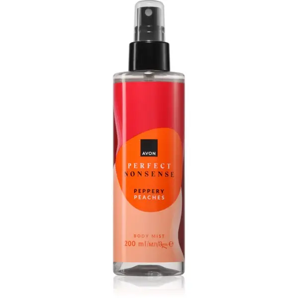 Avon Avon Perfect Nonsense Peppery Peaches odišavljeno pršilo za telo za ženske 200 ml