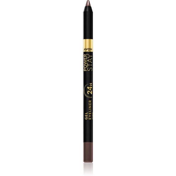 Avon Avon Power Stay 24h gelasti svinčnik za oči odtenek Chocolate Brown 1,2 g