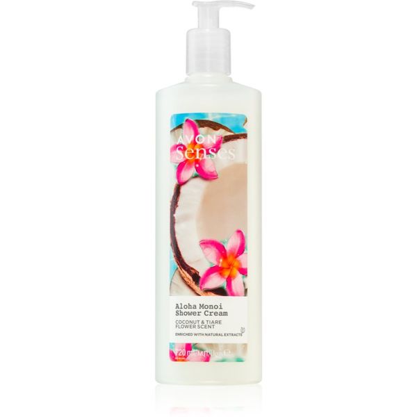 Avon Avon Senses Aloha Monoi kremasti gel za prhanje 720 ml