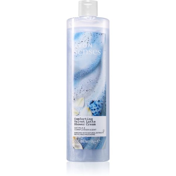Avon Avon Senses Comforting Velvet Latte nežna krema za prhanje 500 ml