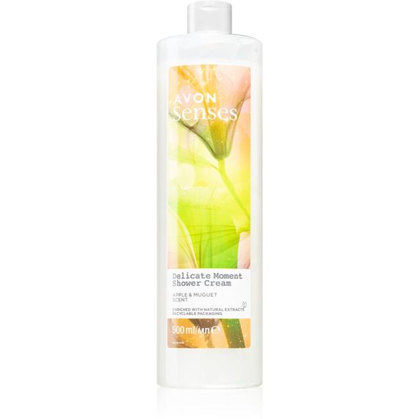 Avon Avon Senses Delicate Moment pomirjajoči gel za tuširanje 500 ml