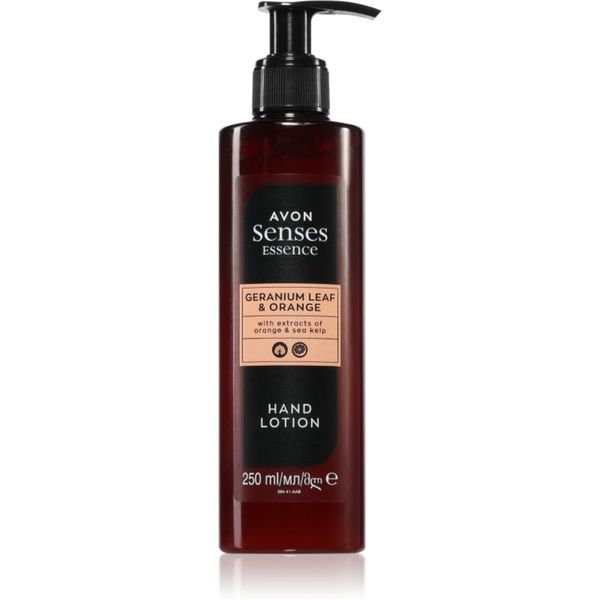 Avon Avon Senses Essence Geranium Leaf & Orange losjon za roke 250 ml