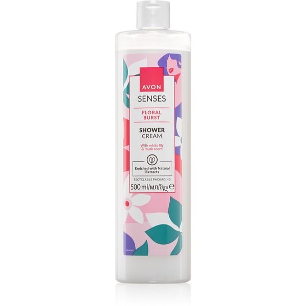 Avon Avon Senses Floral Burst kremasti gel za prhanje 500 ml