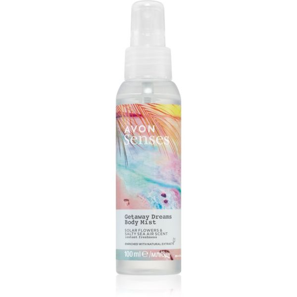 Avon Avon Senses Getaway Dreams osvežujoče pršilo za telo 100 ml