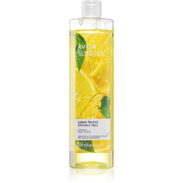 Avon Avon Senses Lemon Burst osvežujoč gel za prhanje 500 ml