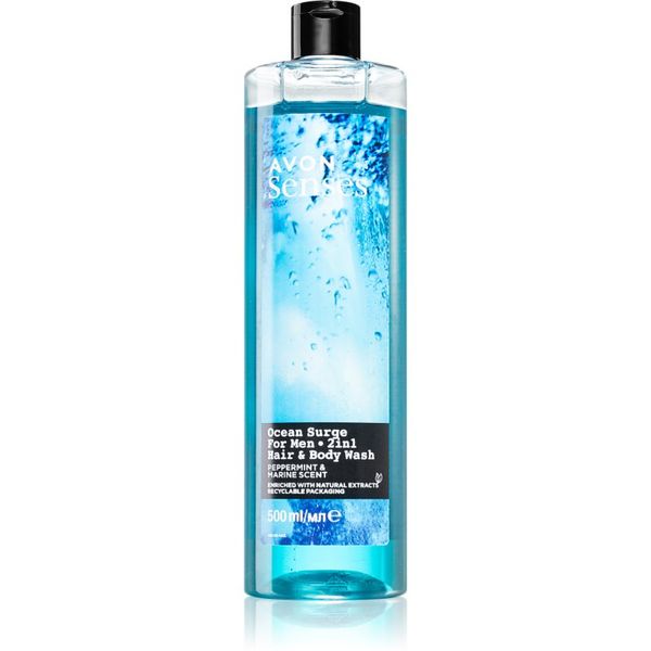 Avon Avon Senses Ocean Surge šampon in gel za prhanje 2v1 500 ml
