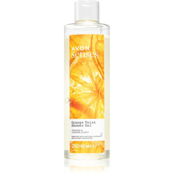 Avon Avon Senses Orange Twist osvežujoč gel za prhanje 250 ml