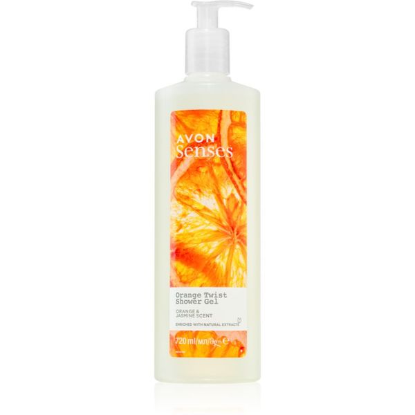 Avon Avon Senses Orange Twist osvežujoč gel za prhanje 720 ml