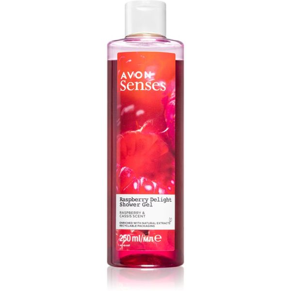 Avon Avon Senses Raspberry Delight negovalni gel za prhanje 250 ml