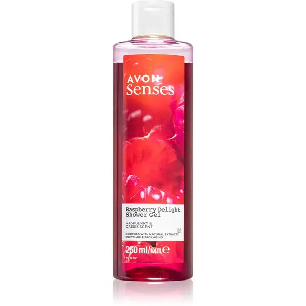 Avon Avon Senses Raspberry Delight negovalni gel za prhanje 250 ml