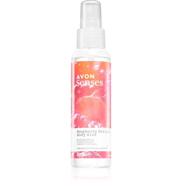 Avon Avon Senses Raspberry Delight osvežujoče pršilo za telo 100 ml