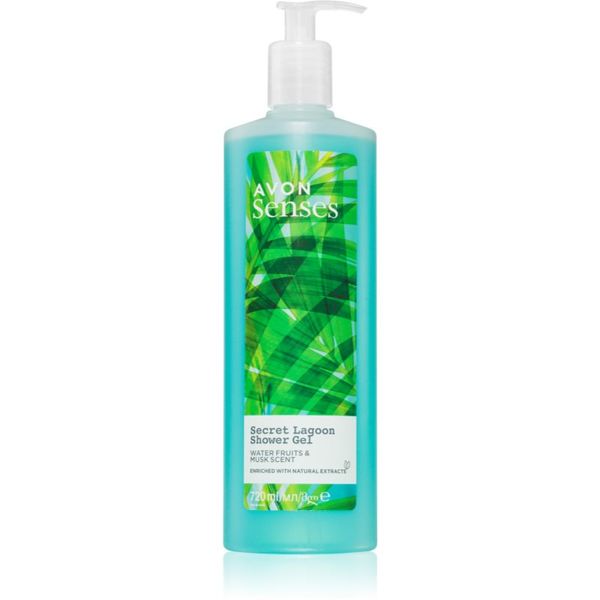 Avon Avon Senses Secret Lagoon osvežujoč gel za prhanje 720 ml