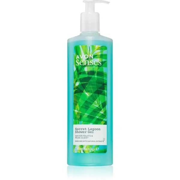 Avon Avon Senses Secret Lagoon osvežujoč gel za prhanje 720 ml