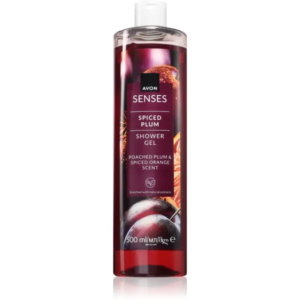 Avon Avon Senses Spiced Plum gel za prhanje 500 ml