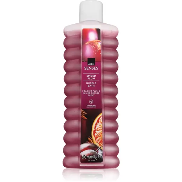Avon Avon Senses Spiced Plum pena za kopel 500 ml