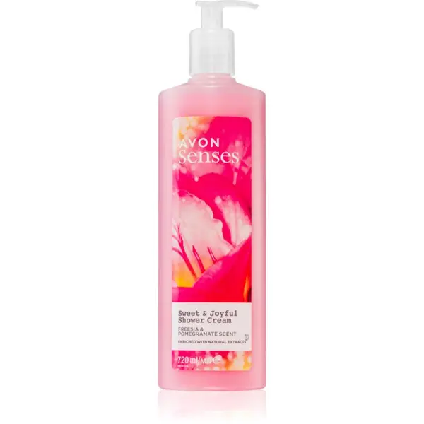 Avon Avon Senses Sweet & Joyful vlažilen gel za prhanje 720 ml
