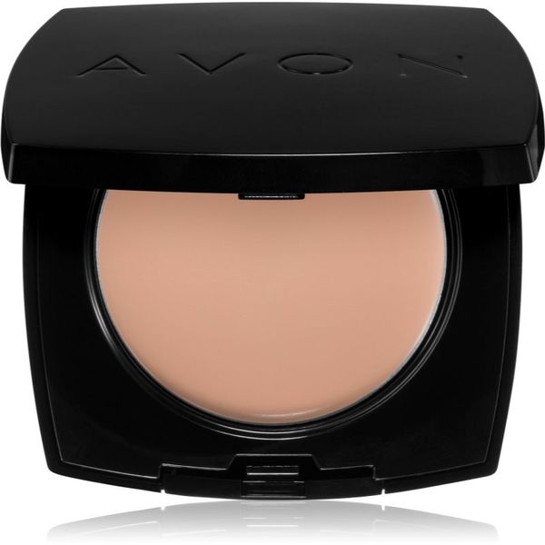 Avon Avon True Colour kremasti tekoči puder s pudrastim učinkom odtenek 215P Ivory 9 g