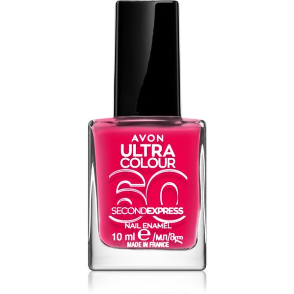 Avon Avon Ultra Colour 60 Second Express hitro sušeči lak za nohte odtenek Fun N Fuchsia 10 ml