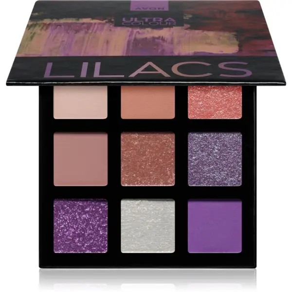 Avon Avon Ultra Colour paleta senčil za oči odtenek Lilacs 6.3 g