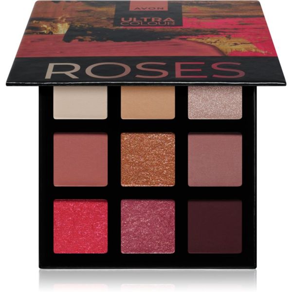 Avon Avon Ultra Colour paleta senčil za oči odtenek Roses 6,3 g