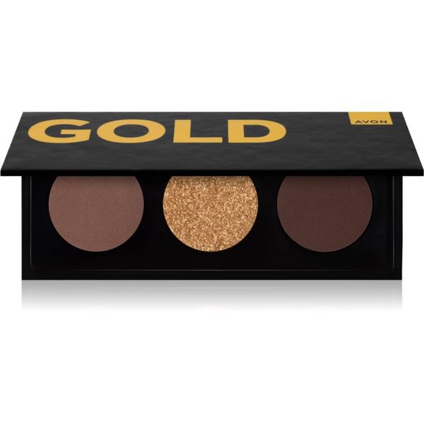 Avon Avon Your Power Gold paleta senčil za oči 4,8 g