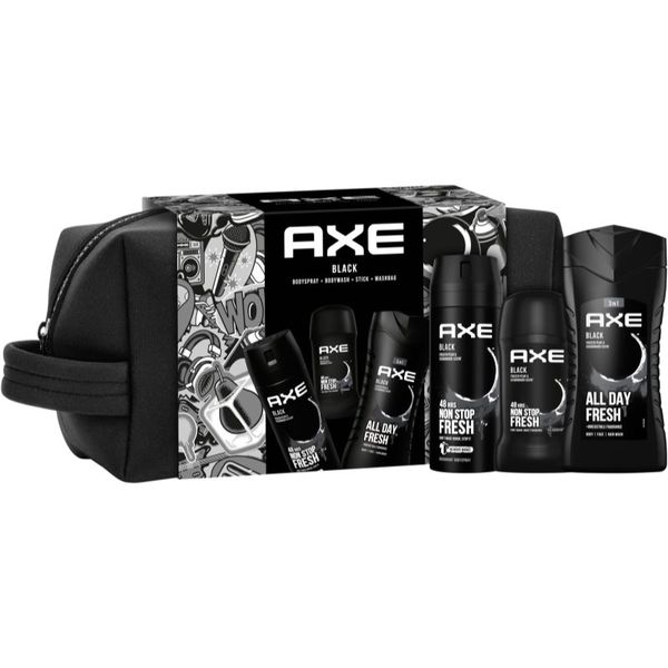 Axe Axe Black Frozen Pear & Cedarwood darilni set (za telo) za moške