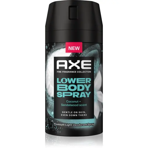 Axe Axe ​Coconut & Sandalwood pršilo za telo za intimne predele 100 ml
