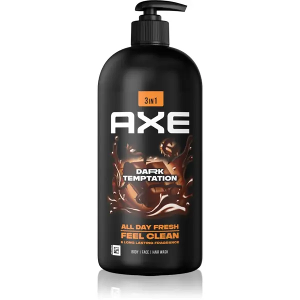 Axe Axe Dark Temptation gel za prhanje za obraz, telo in lase 900 ml