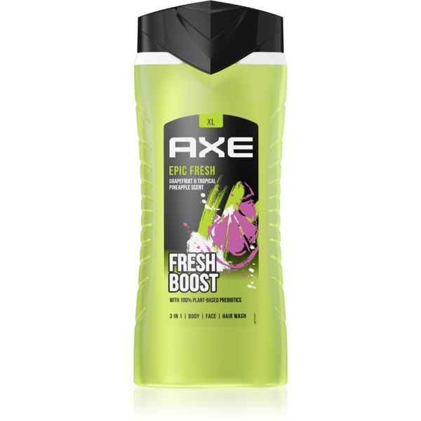 Axe Axe Epic Fresh gel za prhanje za obraz, telo in lase 400 ml