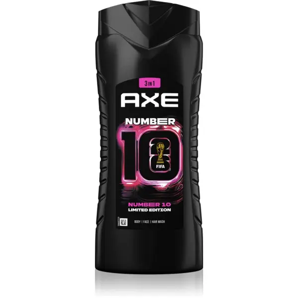 Axe Axe FIFA Number 10 gel za prhanje za moške 400 ml