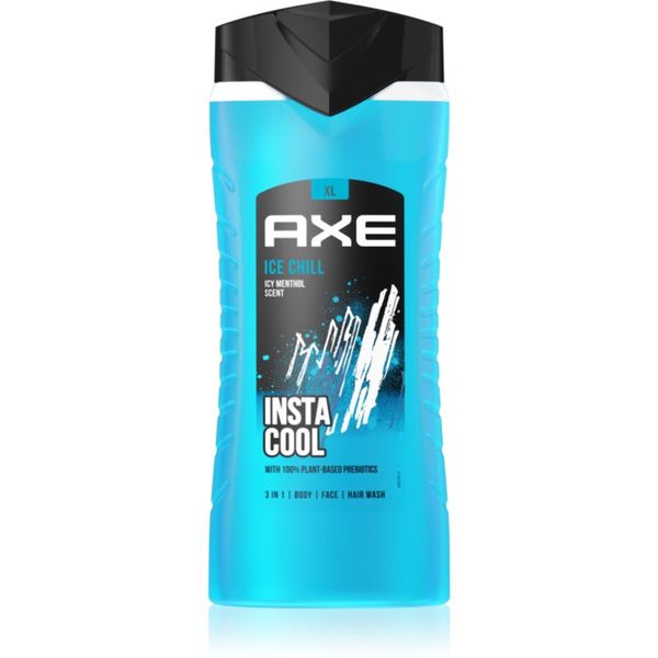 Axe Axe Ice Chill osvežujoč gel za prhanje 3v1 400 ml