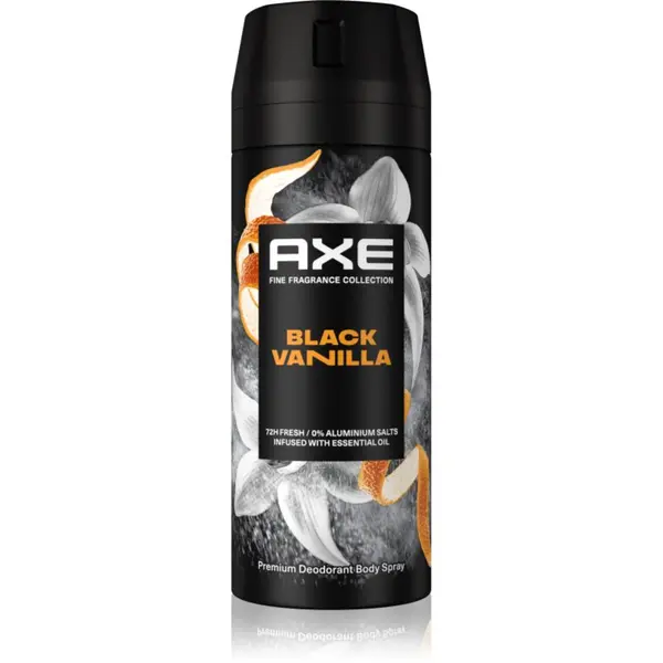 Axe Axe Premium Black Vanilla dezodorant pršilo za moške 150 ml