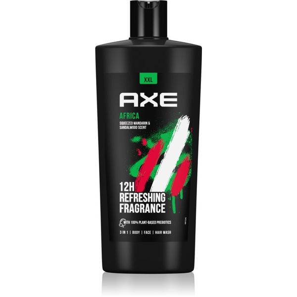 Axe Axe XXL Africa osvežujoč gel za prhanje maksi 700 ml