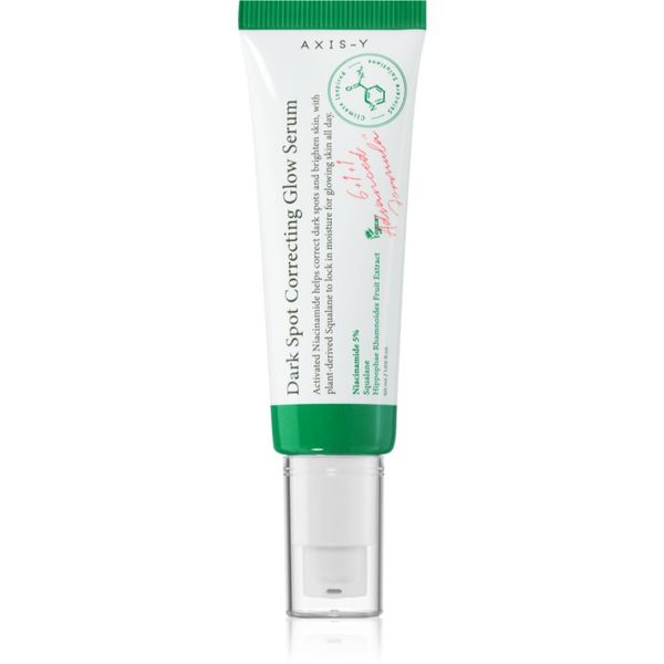 AXIS-Y AXIS-Y 6+1+1 Advanced Formula Dark Spot Correcting Glow Serum regeneracijski in posvetlitveni serum za kožo s hiperpigmentacijo 50 ml