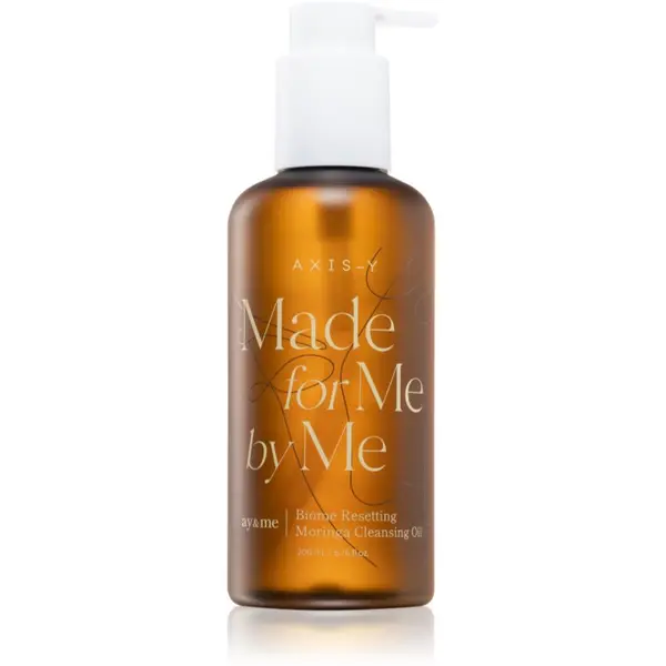 AXIS-Y AXIS-Y Biome Resetting Moringa Cleansing Oil globinsko čistilno olje za osvetlitev kože 200 ml