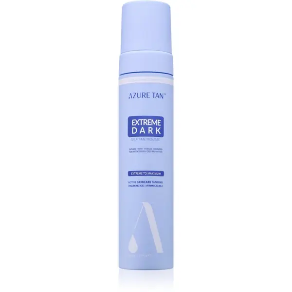 Azure Tan Azure Tan Extreme Dark samoporjavitvena pena odtenek Extreme To Maximum 200 ml