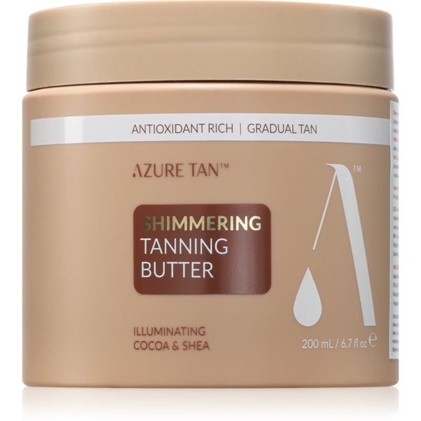 Azure Tan Azure Tan Shimmering tonirani balzam za telo z bleščicami 200 ml