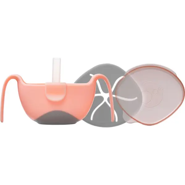 B.Box b.box 3 in 1 Bowl & Straw skledica s slamico Tutti Fruitti 250 ml