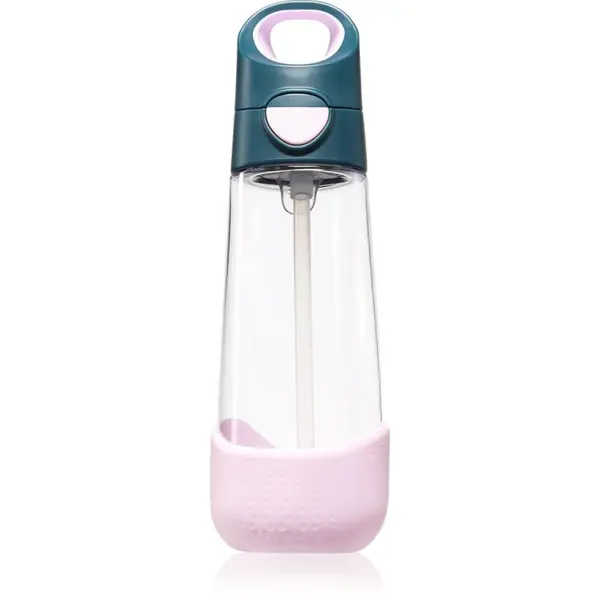 B.Box b.box Bottle with Straw steklenička s slamico Indigo Rose 600 ml