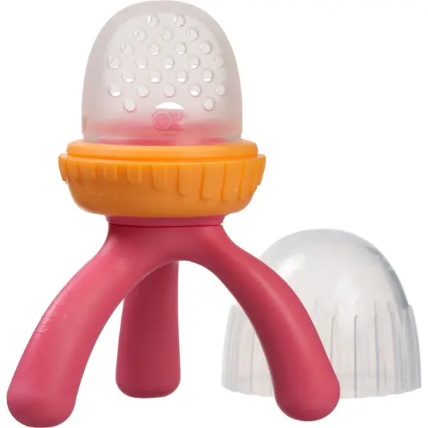 B.Box b.box Feeder Teether duda za hranjenje in grizalo Strawberry 4m+ 1 kos