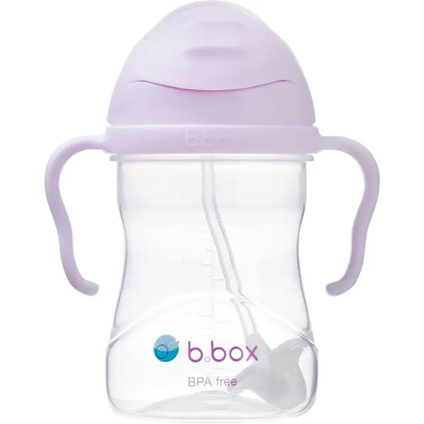 B.Box b.box Gelato Cup skodelica s slamico Blackberry 6m+ 240 ml