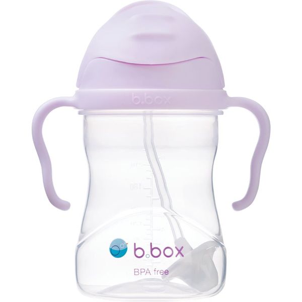 B.Box B.Box Gelato Cup skodelica s slamico Blackberry 6m+ 240 ml