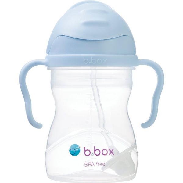 B.Box B.Box Gelato Cup skodelica s slamico Bubblegum 6m+ 240 ml