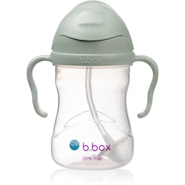B.Box B.Box Gelato Cup skodelica s slamico Sage 240 ml